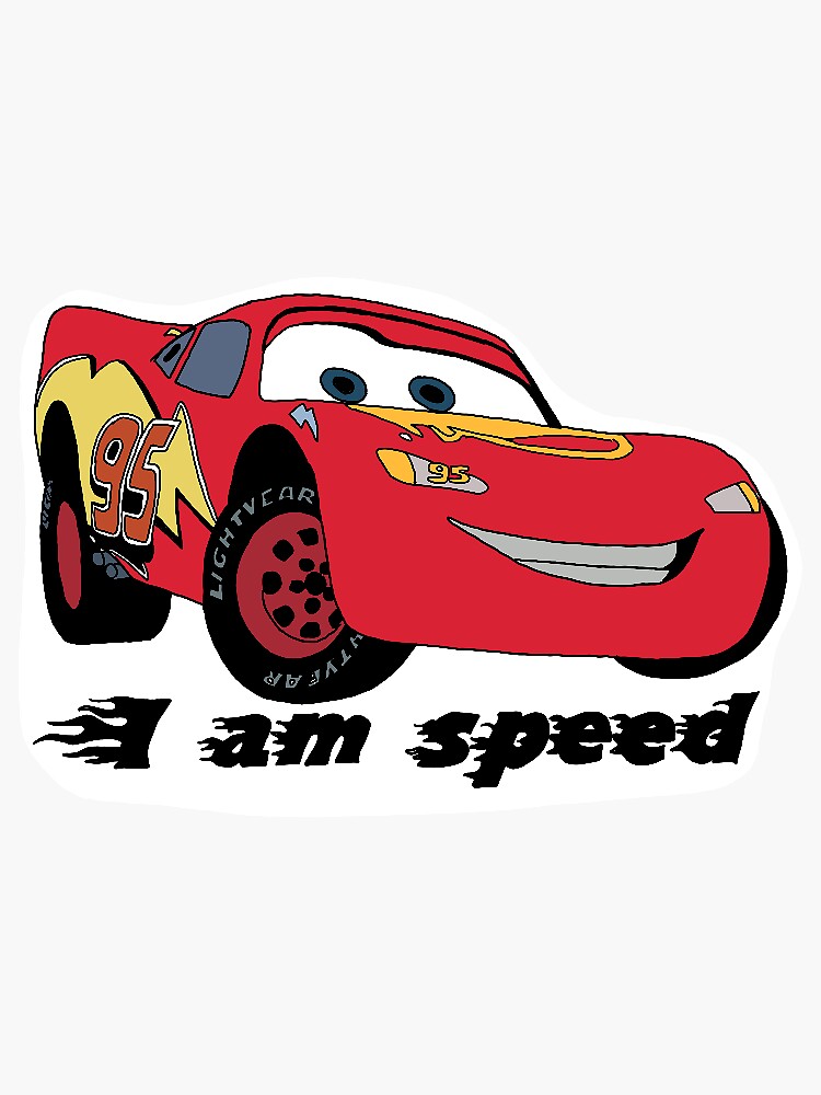 Lightning McQueen Sticker for Sale by hinkle179