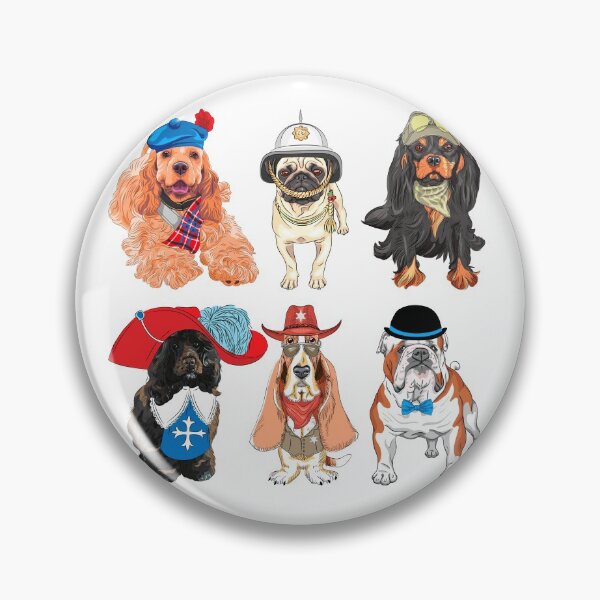 Item preview, Six almost human dogs designed and sold by Theteetokstore.