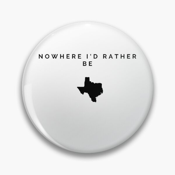 Item preview, Nowhere I'd Rather Be Texas  with State Symbol in Black designed and sold by Shujii.