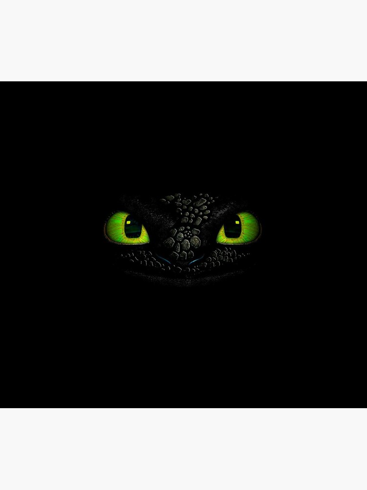 Night Fury Eyes (How to Train Your Dragon) - Night Fury Eyes - Sticker