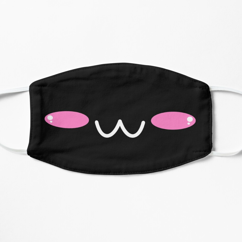 black kawaii mask