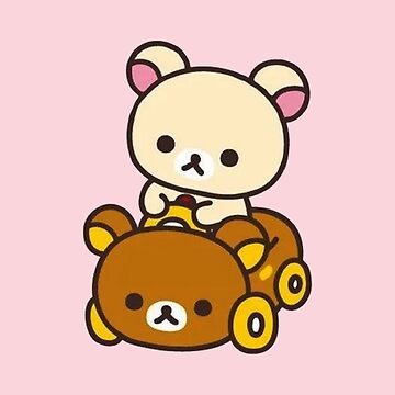 Rilakkuma driving' Sticker