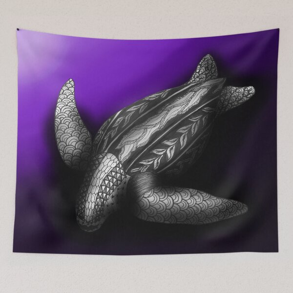 Item preview, Leather-back Sea Turtle designed and sold by Living-Lines.
