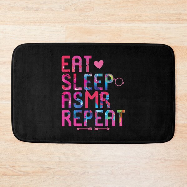 Item preview, Eat Sleep ASMR Repeat Brain Whisper designed and sold by at85productions.