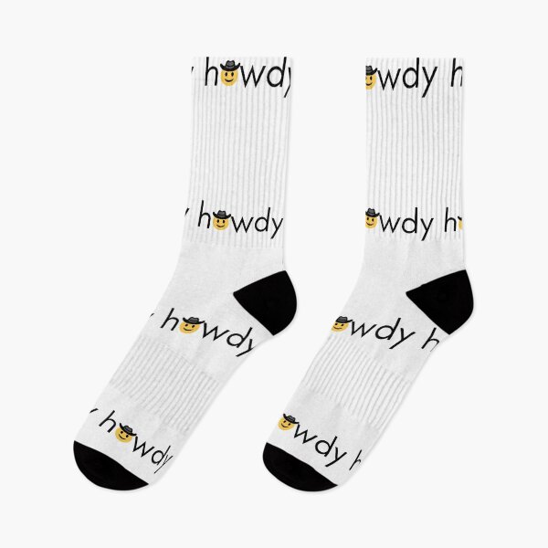 Item preview, Howdy with Cowboy Emoji designed and sold by Shujii.