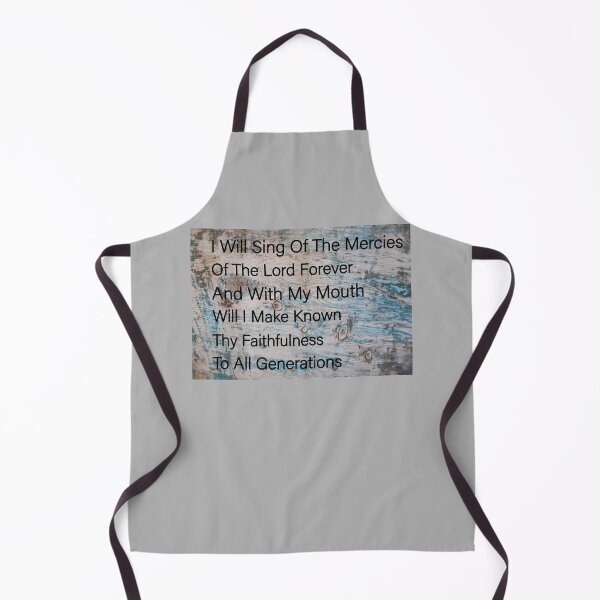 Item preview, Will Sing Of The Mercies Of The Lord designed and sold by BumbleChynxBee.