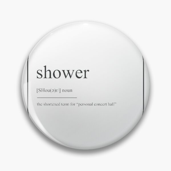 Item preview, Shower 489 Watercolor Map Yoga Quote Definition De designed and sold by vividpixelusa.