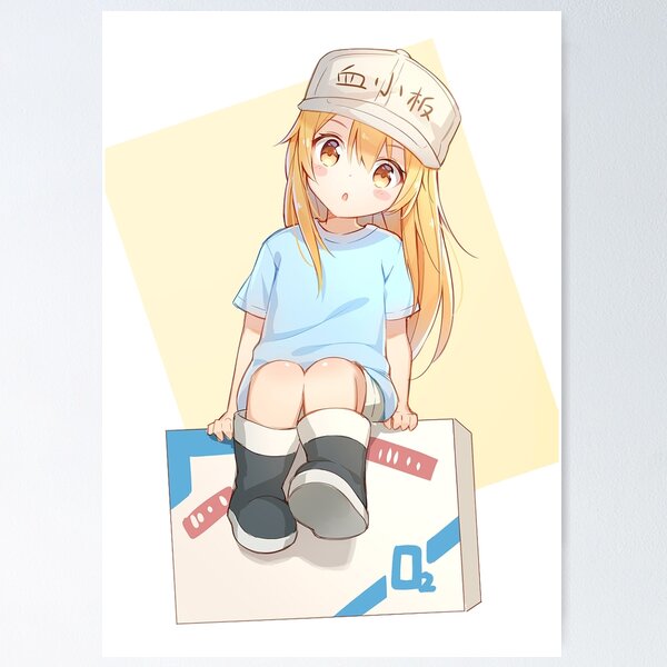 Hataraku Saibou 3 Poster for Sale by SidiqBakul