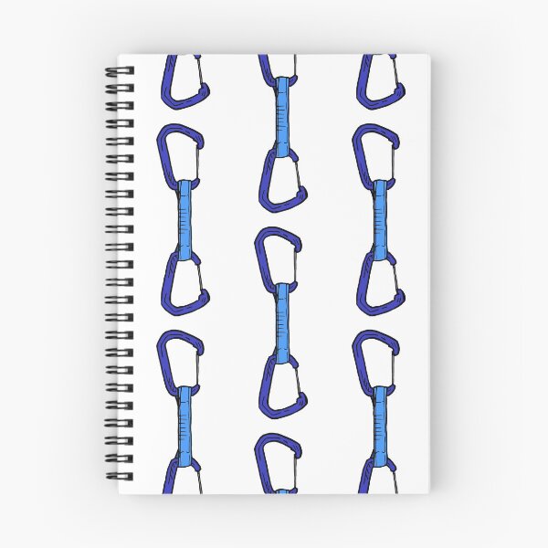 Item preview, Blue Climbing Quickdraw designed and sold by artbyadeline.