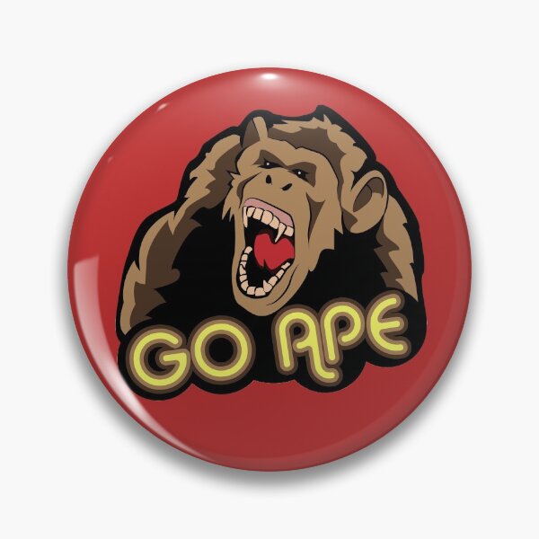 Artikelvorschau, Go Ape Crazy Chimp entworfen und verkauft von BennyBearProof.