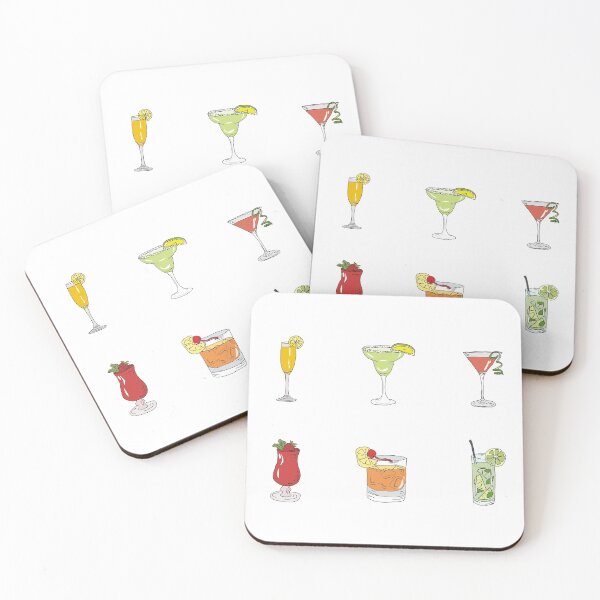 Item preview, Cocktail Mixed Drinks designed and sold by Katie Johnson.