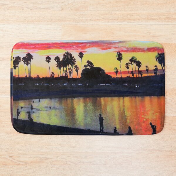 Item preview, Tropical Sunset on The Lagoon - San Diego California designed and sold by RDRiccoboni.