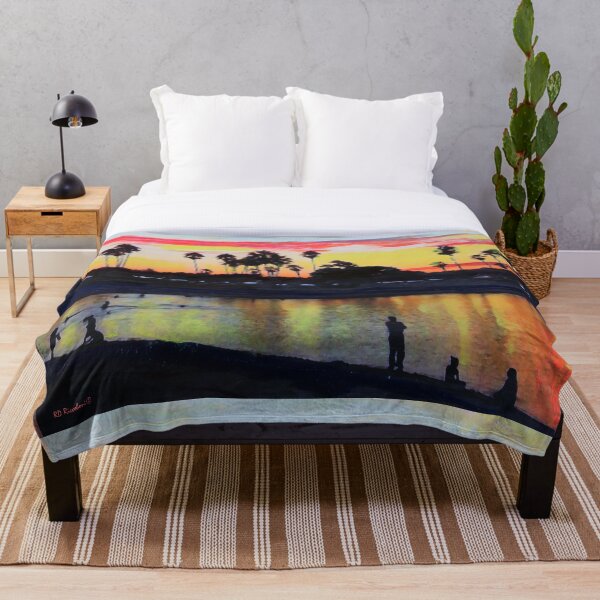 Item preview, Tropical Sunset on The Lagoon - San Diego California designed and sold by RDRiccoboni.