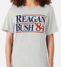 Reagan/Bush '84 Slim Fit T-Shirt