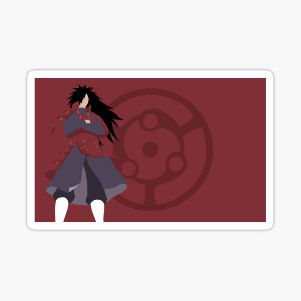 Uchiha Madara Stickers Redbubble - roblox madara decal