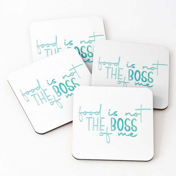 Item preview, Food Is Not the Boss of Me designed and sold by Michele Bergh.