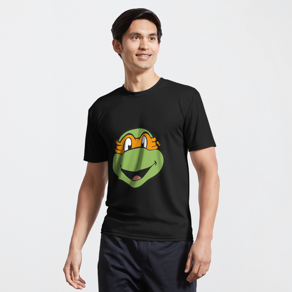 Michelangelo the ninja turtle painting Michelangelo the artist V Neck T  Shirt by Amina