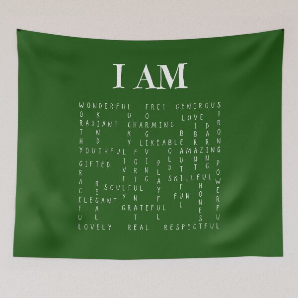 Item preview, I Am Affirmations: Green Selection designed and sold by Intuitive Engines Apparel Co..