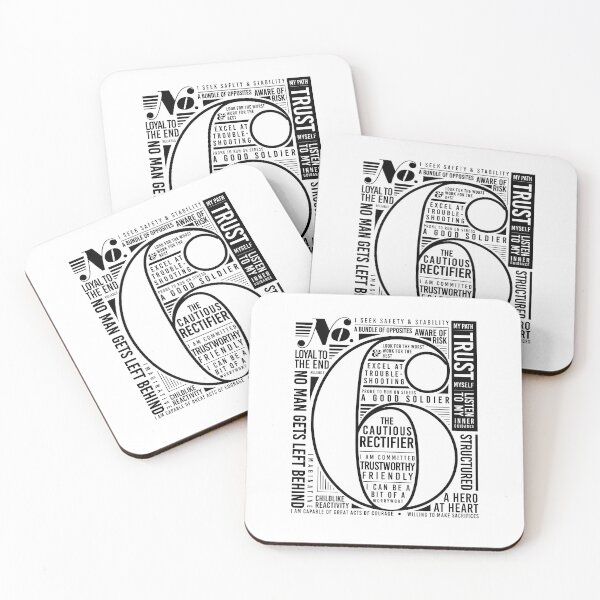 Item preview, Enneagram 6 personality traits graphic designed and sold by Bless-Up-Store.