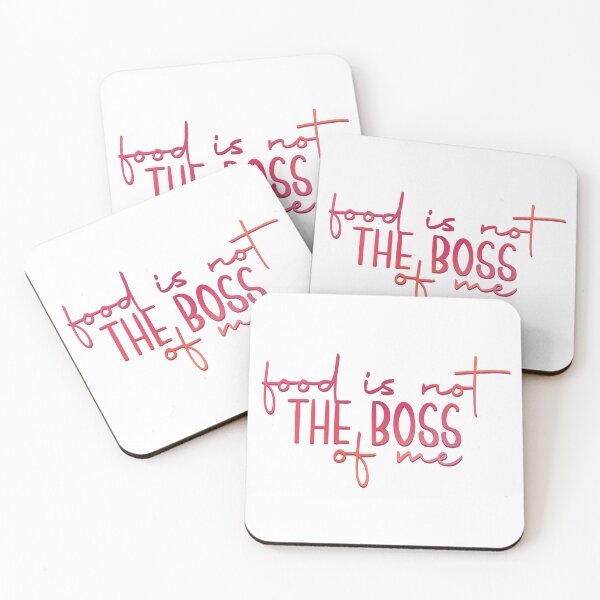 Item preview, Food Is Not the Boss of Me designed and sold by Michele Bergh.