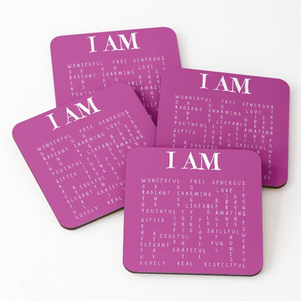 Item preview, I Am Affirmations: Purple Selection designed and sold by Intuitive Engines Apparel Co..