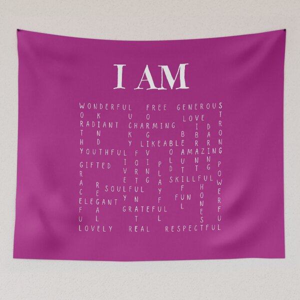 Item preview, I Am Affirmations: Purple Selection designed and sold by Intuitive Engines Apparel Co..