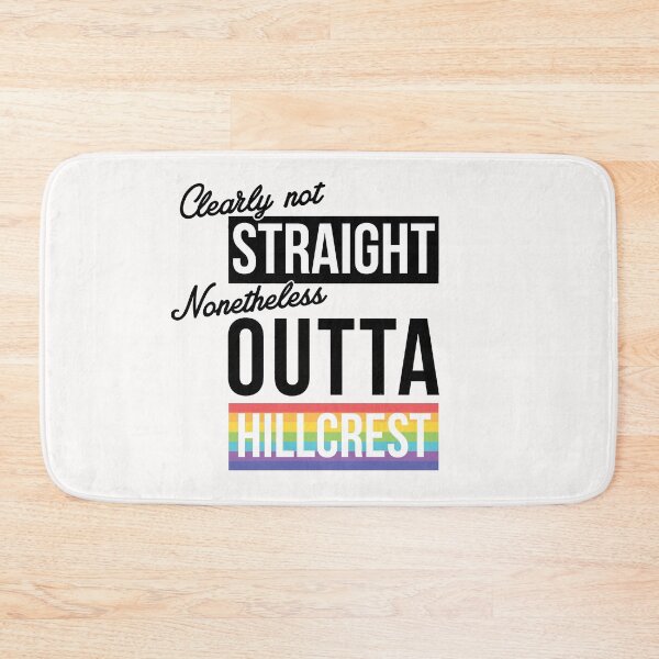 Item preview, (Clearly Not) Straight (Nonetheless) Outta Mount Hillcrest - San Diego Pride designed and sold by rhserra.