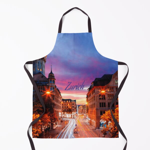 Item preview, Zurich Switzerland Sunset Cityscape designed and sold by mwagie.