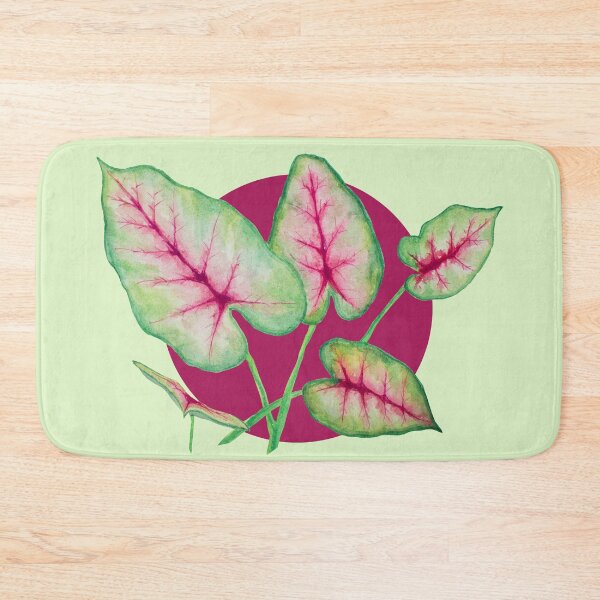 Item preview, Elephant Ear Plant Pink Dot designed and sold by FoxStration.