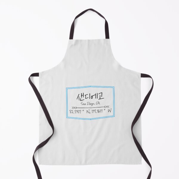 Item preview, San Diego "샌디에고" coordinate design with Korean typography designed and sold by Junsu Lim.