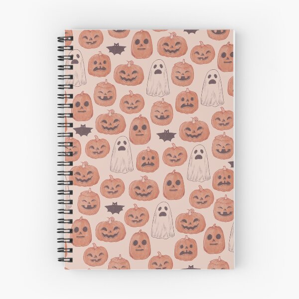 Item preview, spooky retro pumpkins designed and sold by ShawnaKirsch.