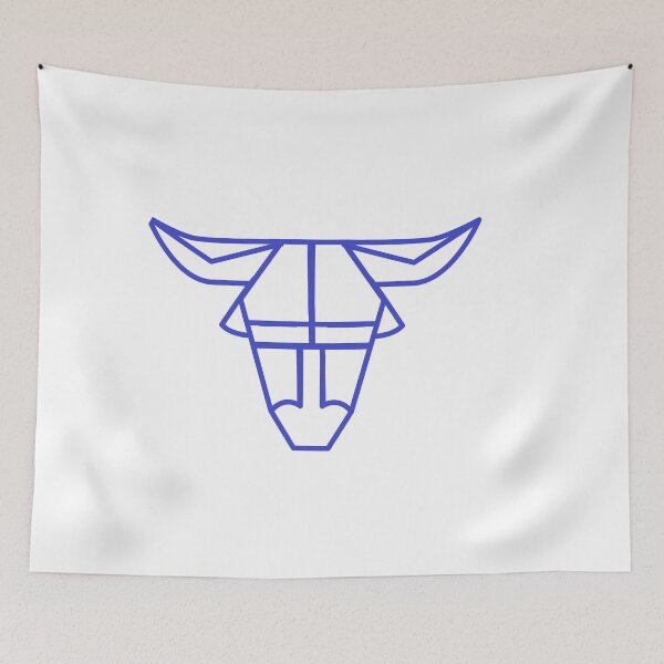 Item preview, Geometric Longhorn Minimalistic designed and sold by Shujii.