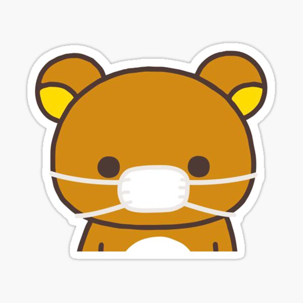 Kawaii Rilakkuma Index Seal Stickers B