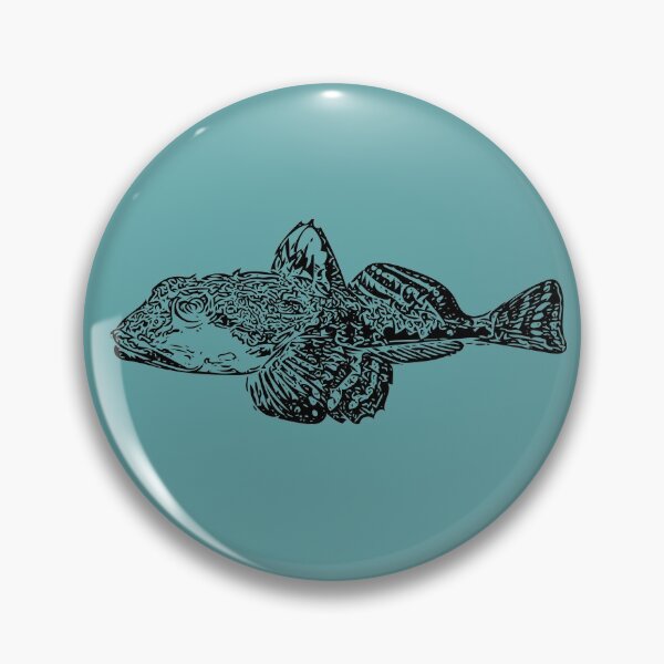 Item preview,   Black Longhorn Sculpin Print  designed and sold by designsasstultd.