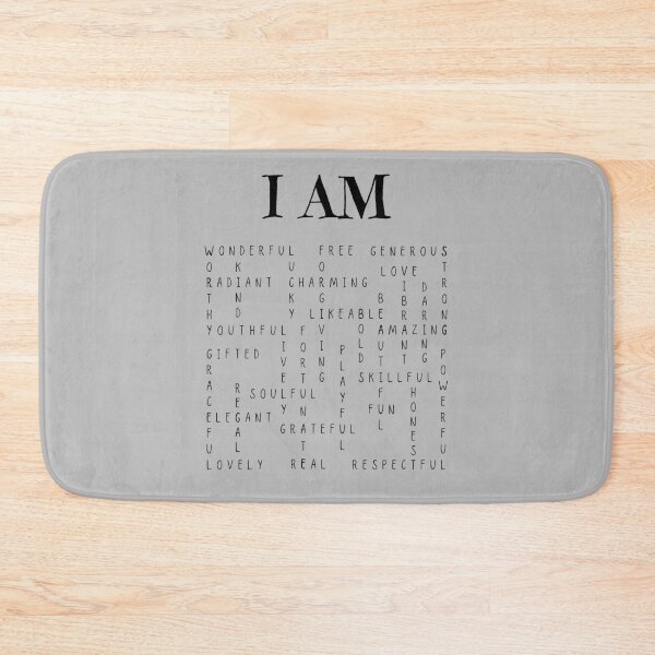 Item preview, I Am Affirmations: Grey Selection designed and sold by Intuitive Engines Apparel Co..