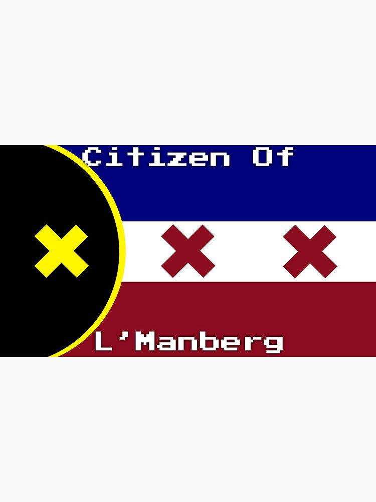 "Citizen of L'Manberg L'Manburg Flag Gaming Dream Wilbur Soot