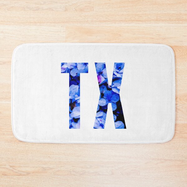 Item preview, Blue Floral TX  designed and sold by Shujii.