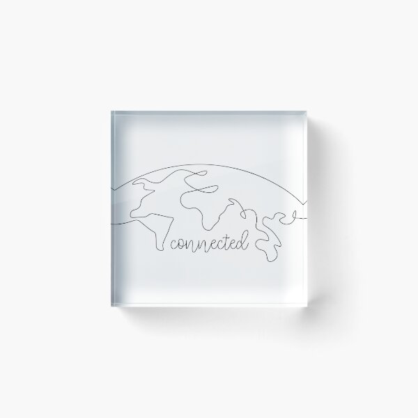 Item preview, Connected World Graphic designed and sold by FinnBear.