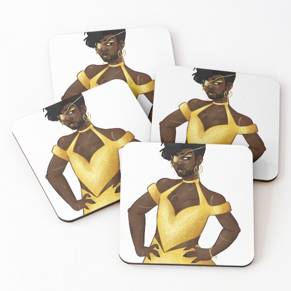 Item preview, Juno in Golden Dress Redraw designed and sold by Valerie Barbera.