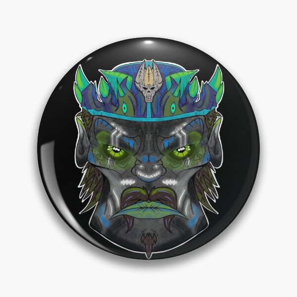 Item preview, King Neon - Crystal Bone Crown - Blue designed and sold by HeadHeavyDesign.