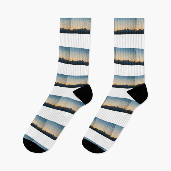 Item preview, Texan Sky in Orange and Blue designed and sold by Shujii.