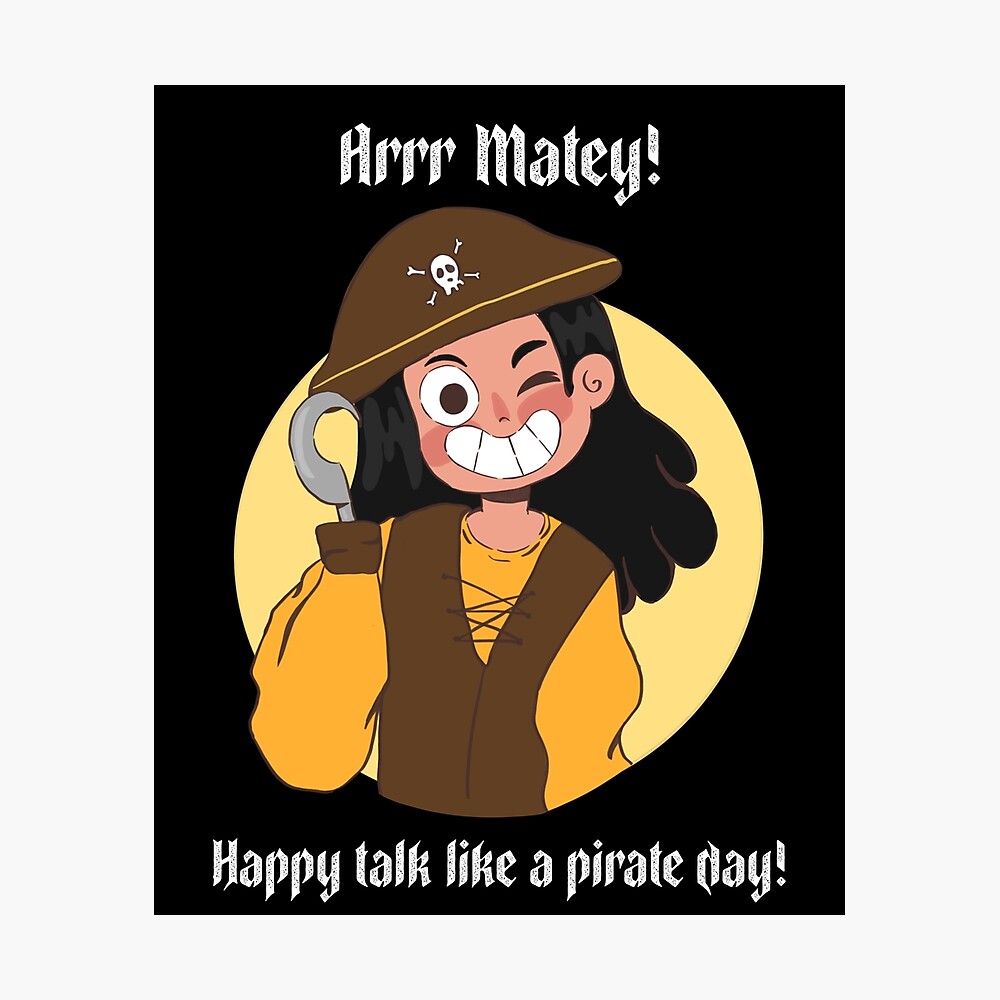 Talk Like a Pirate Day Tshirt Design