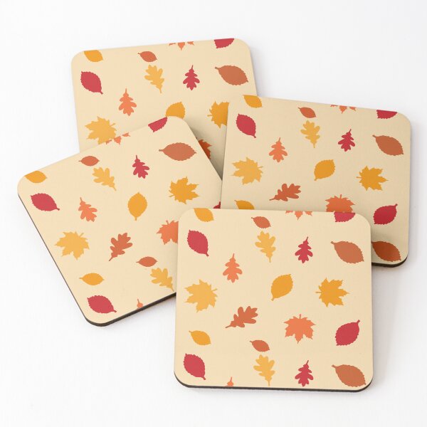 Item preview, Autumn Fall Leaves Print Pattern designed and sold by Flip & Flop.