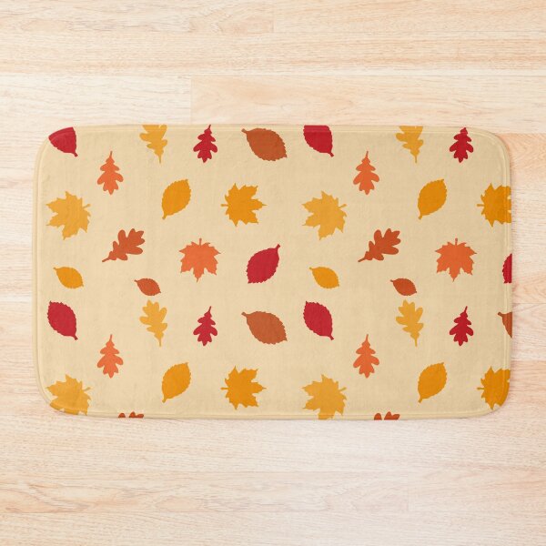 Item preview, Autumn Fall Leaves Print Pattern designed and sold by Flip & Flop.
