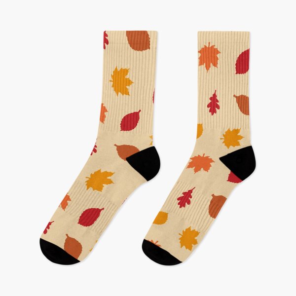 Item preview, Autumn Fall Leaves Print Pattern designed and sold by Flip & Flop.