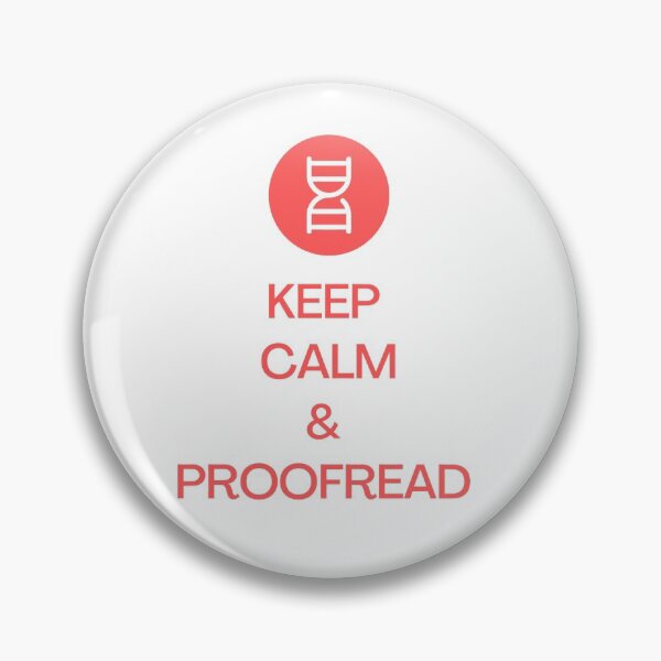 Item preview, Keep calm and proofread - DNA jokes designed and sold by fun-science-tee.