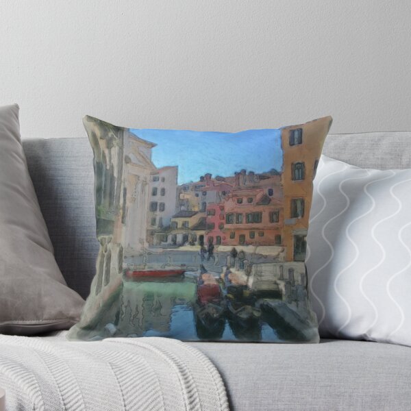 Aperçu de l'œuvre Canal de Venise avec gondoles créée et vendue par Ollivrosa.