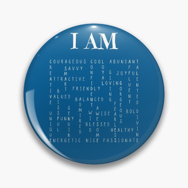 Item preview, I Am Affirmations 2.0: Blue Selection designed and sold by Intuitive Engines Apparel Co..