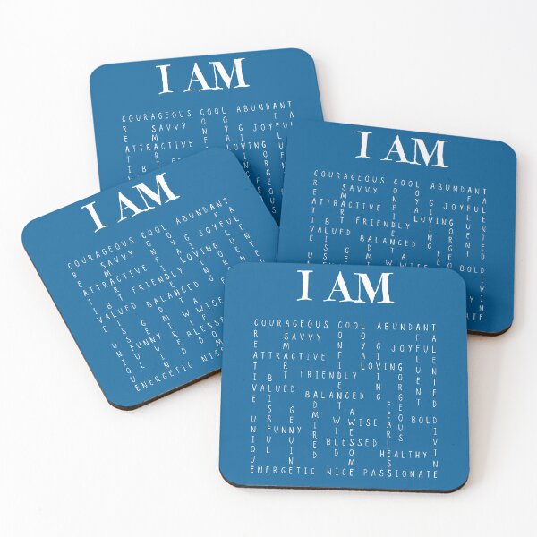 Item preview, I Am Affirmations 2.0: Blue Selection designed and sold by Intuitive Engines Apparel Co..