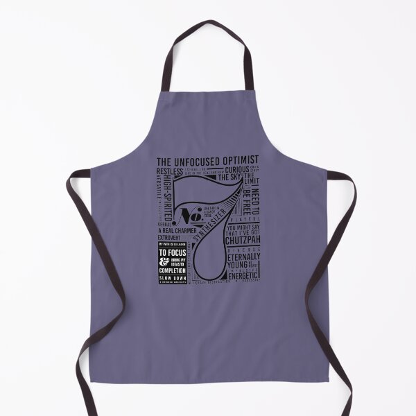 Item preview, Enneagram 7 personality traits graphic designed and sold by Bless-Up-Store.